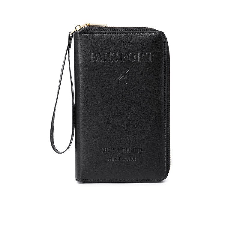 Portefeuille passeport RFID multifonctionnel