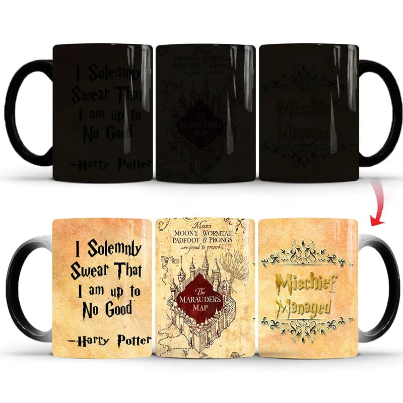 Tasse à couleurs changeantes