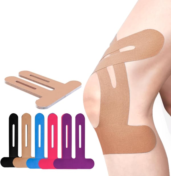 Voorgesneden kinesiologietape voor knieën