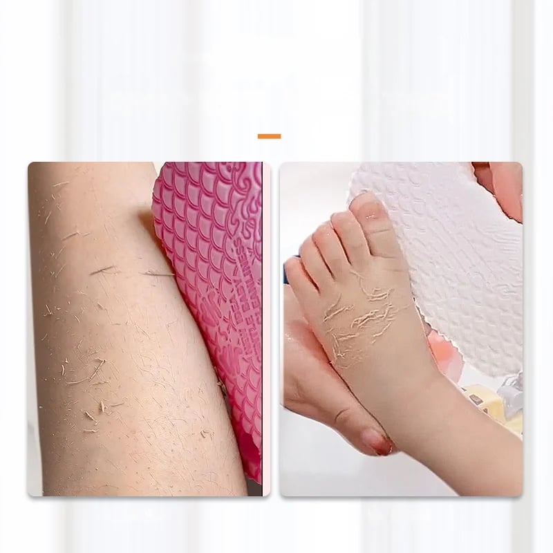 Magische exfoliërende badspons