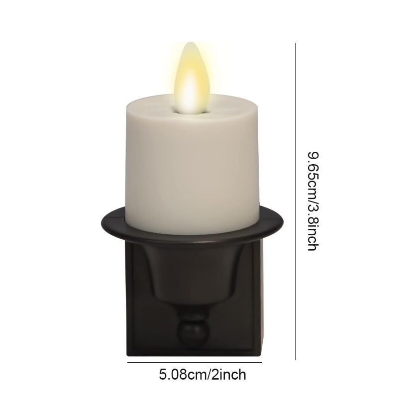 Veilleuse à bougie sans flamme