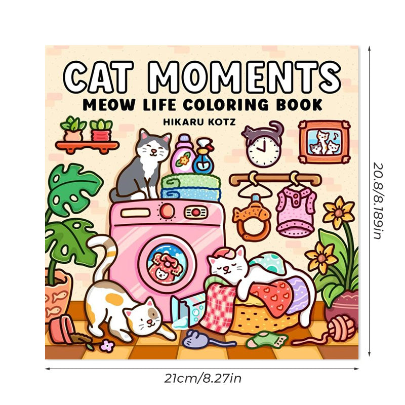 Kleurboek katten (40 pagina's)