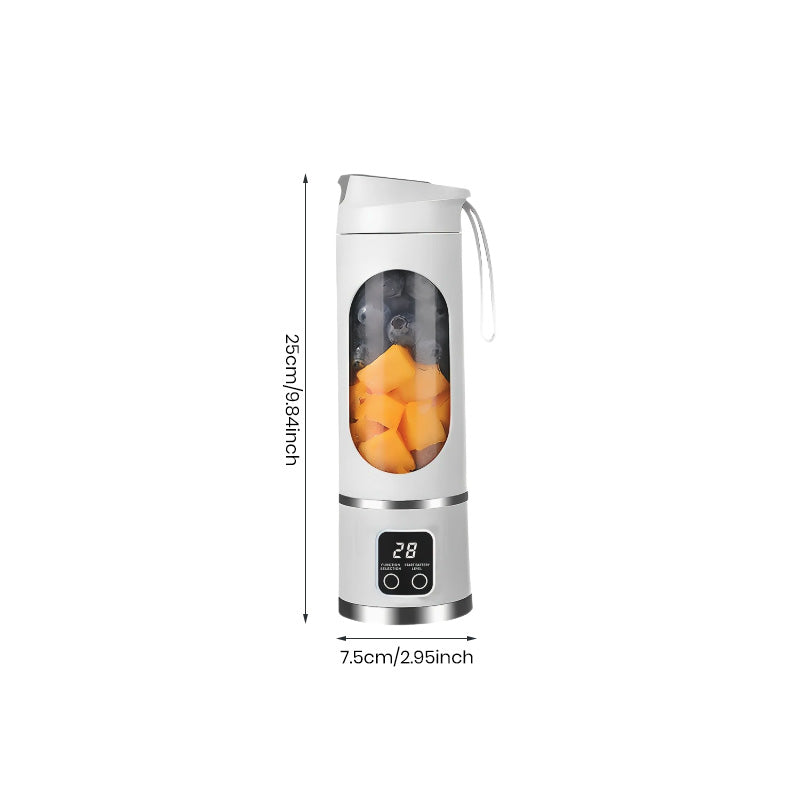 Mixeur-extracteur de jus portable rechargeable par USB de 450 ml