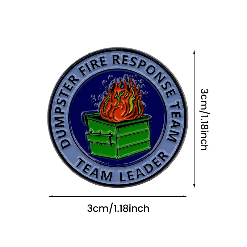 Prullenbak Citaten Broche