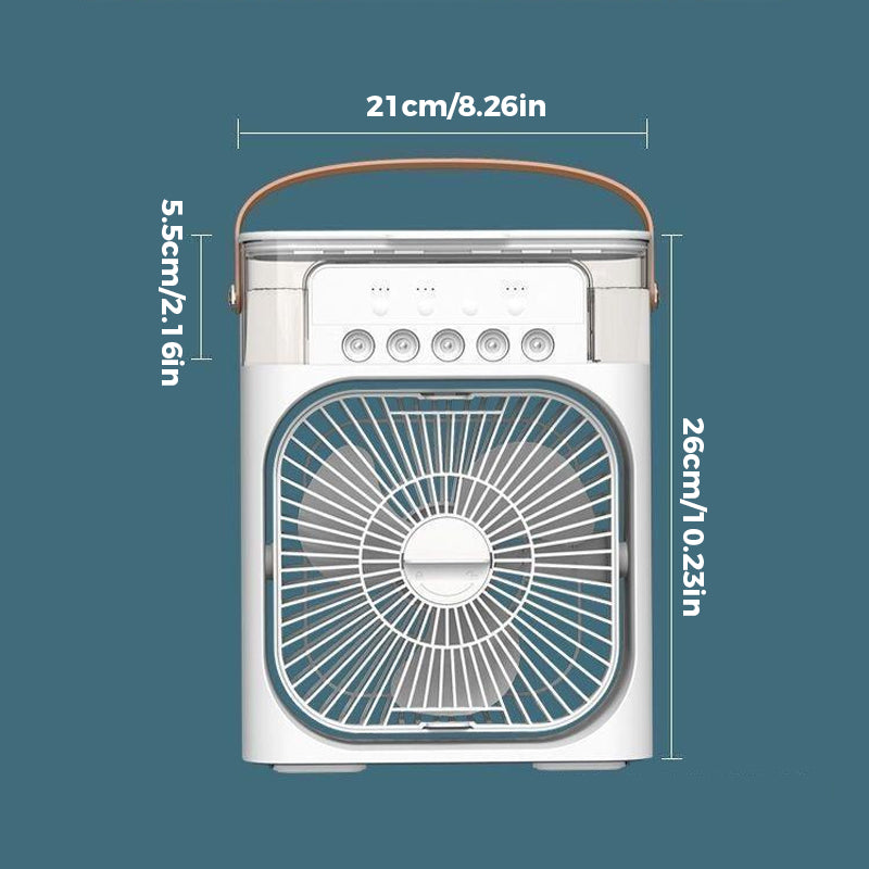 Draagbare airconditionerventilator