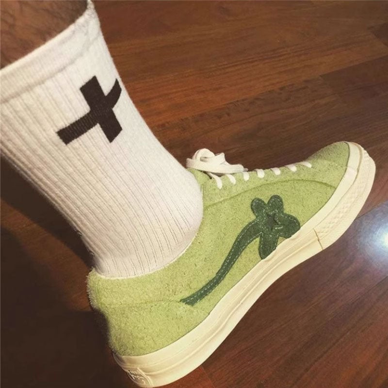 Cross Zwart-Wit Sokken