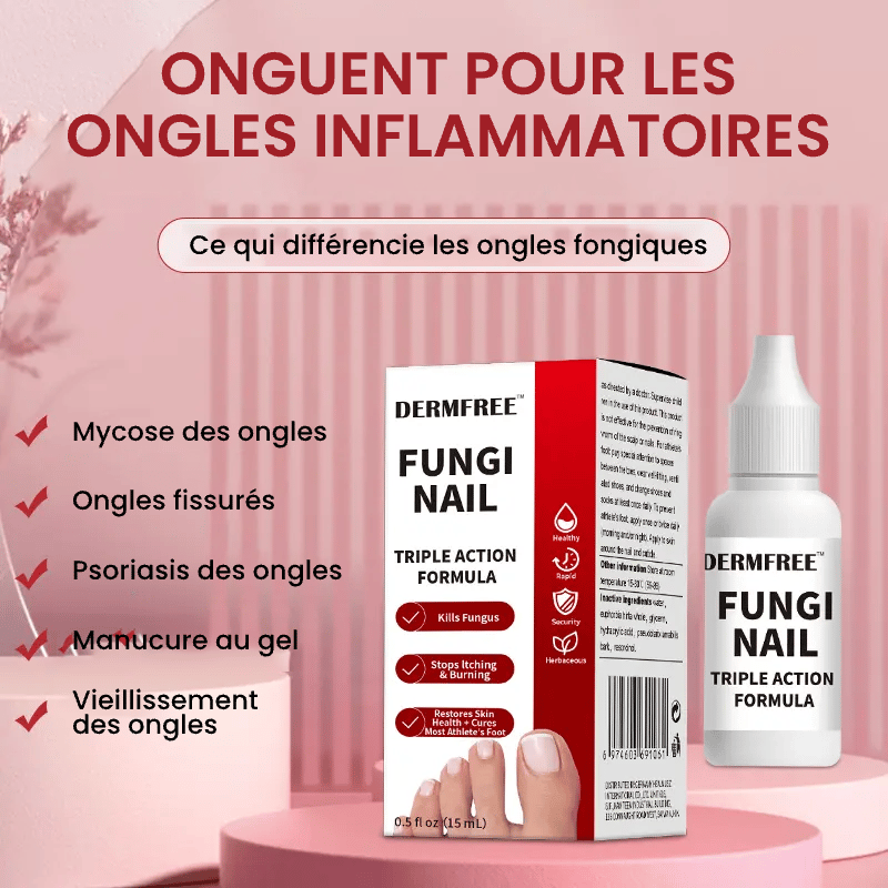 Traitement Anti Fongique Extra Fort pour Ongles d'Orteils