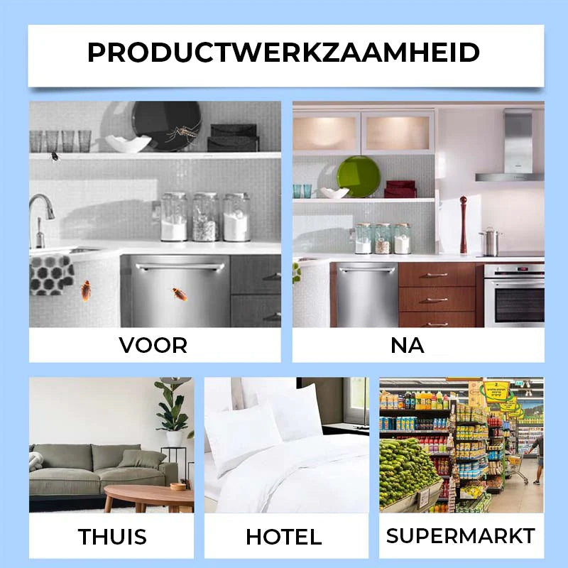 Effectieve kakkerlakken lokaasmatten