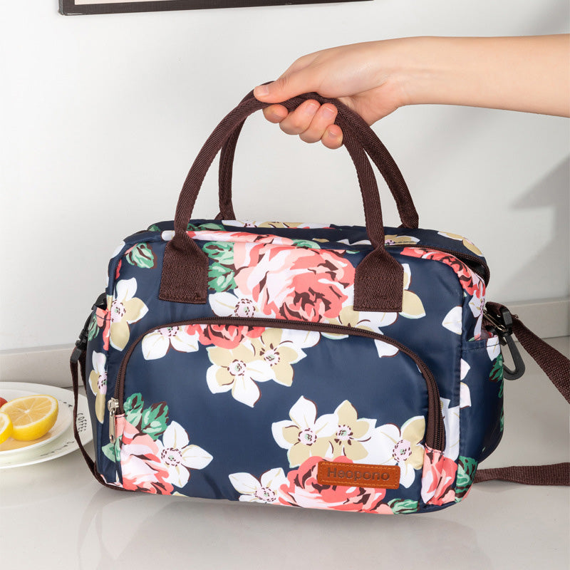Sac isotherme en tissu Oxford à bandoulière