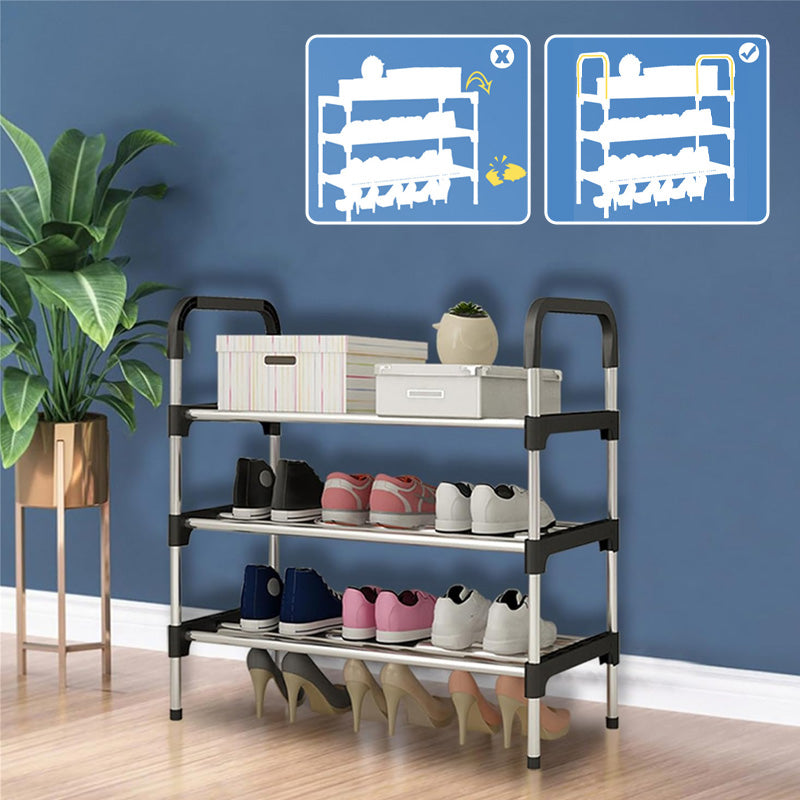 Étagère à chaussures empilable à 3/4/5 niveaux