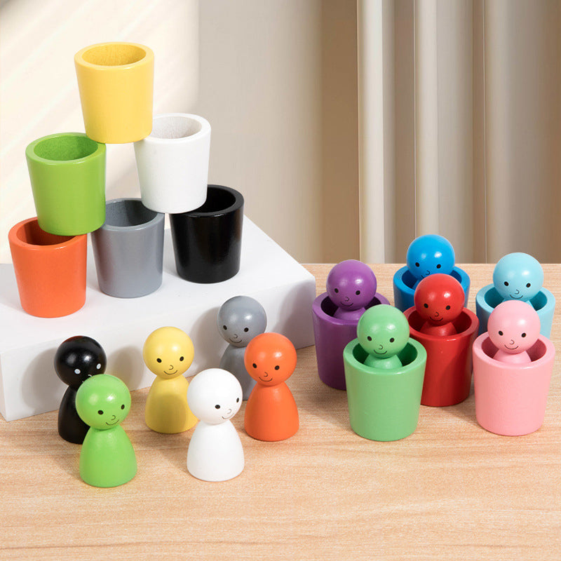 Gobelets de tri par couleur