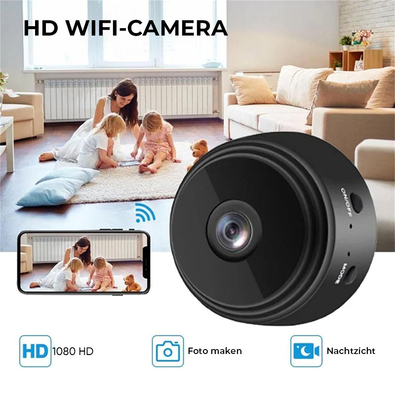 Draadloze binnencamera voor thuisbeveiliging