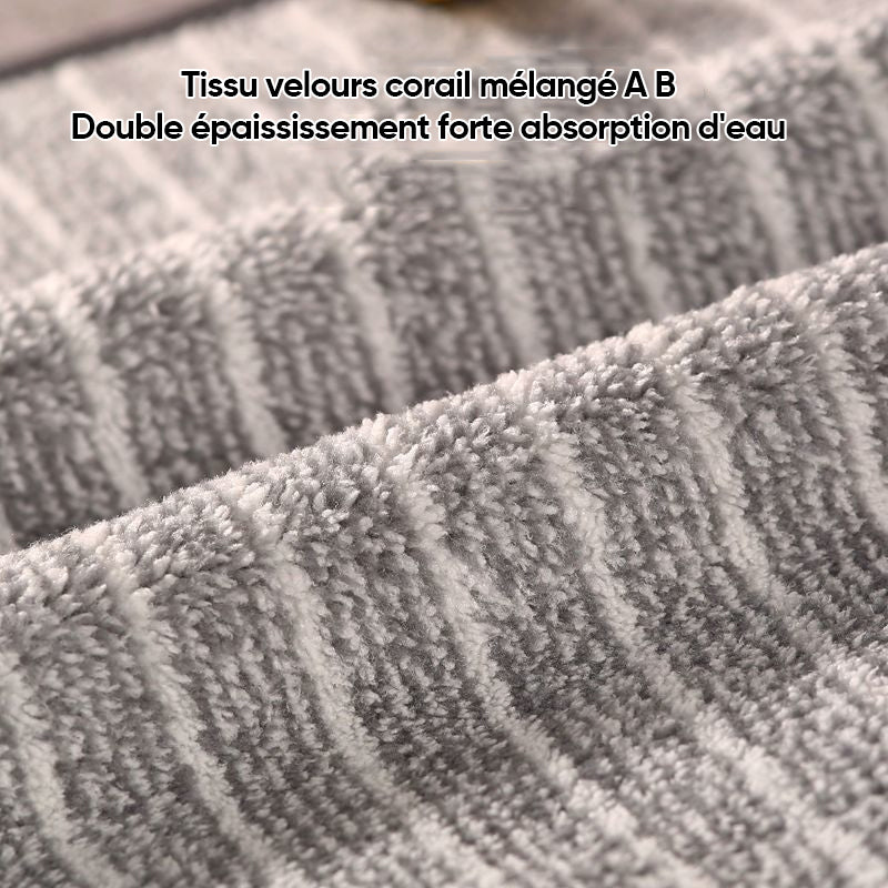 Lingettes nettoyantes réutilisables en fibre de bambou