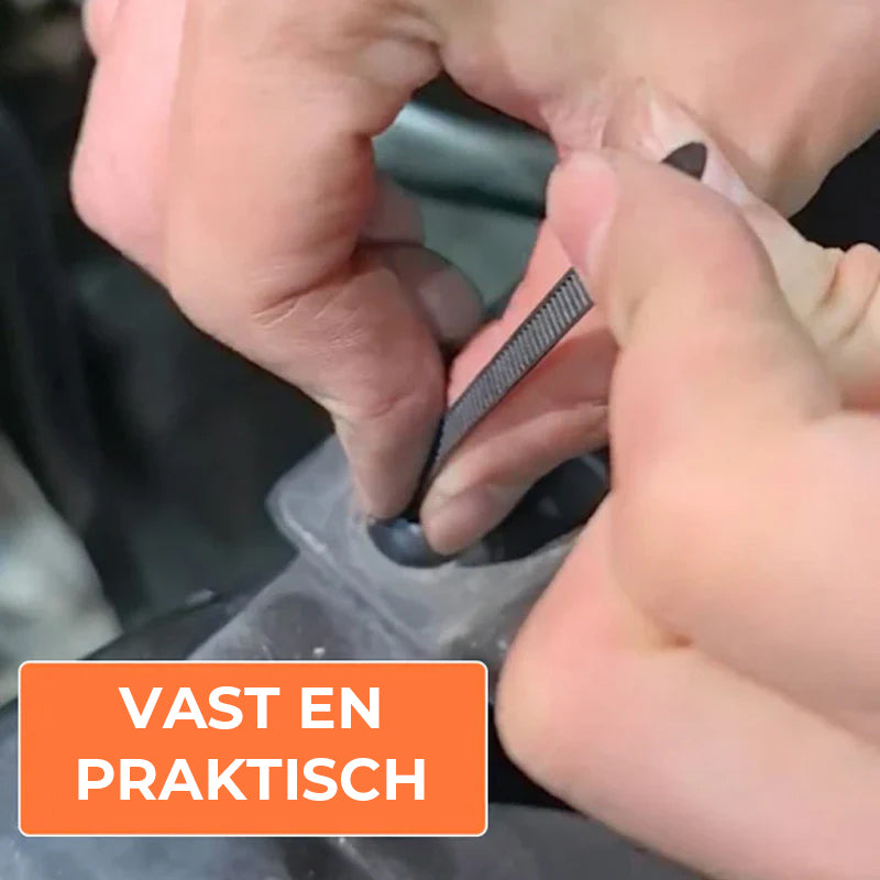 Universele nylon kabelbindergesp