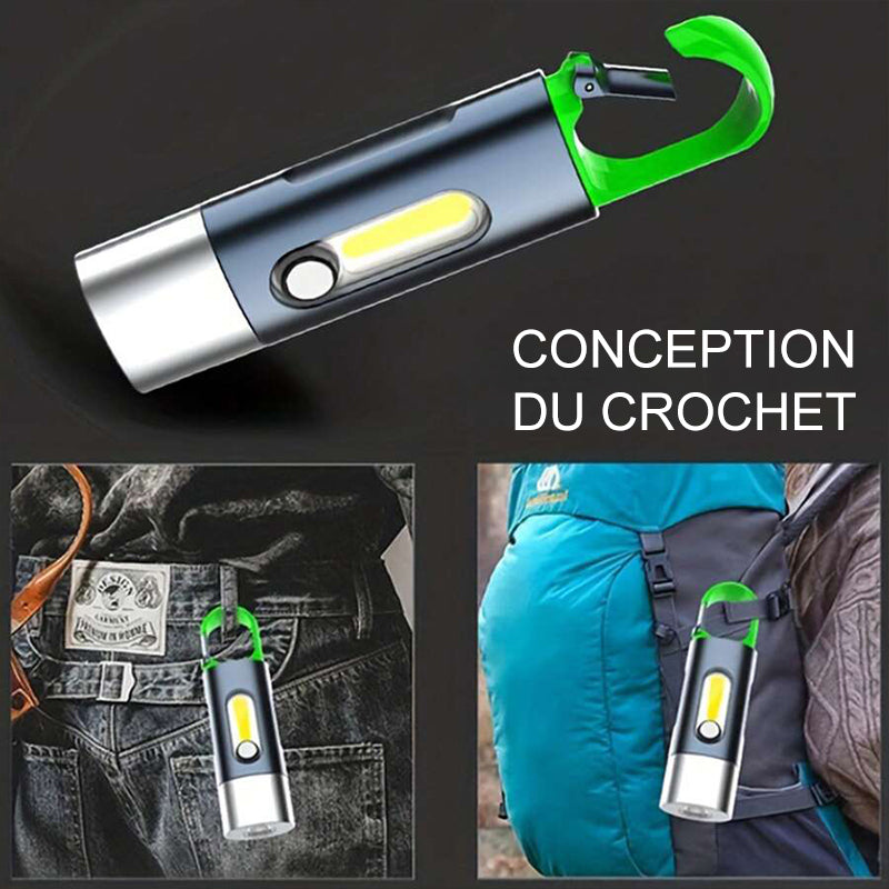 Lampe de poche extérieure multifonctionnelle pour les aventures