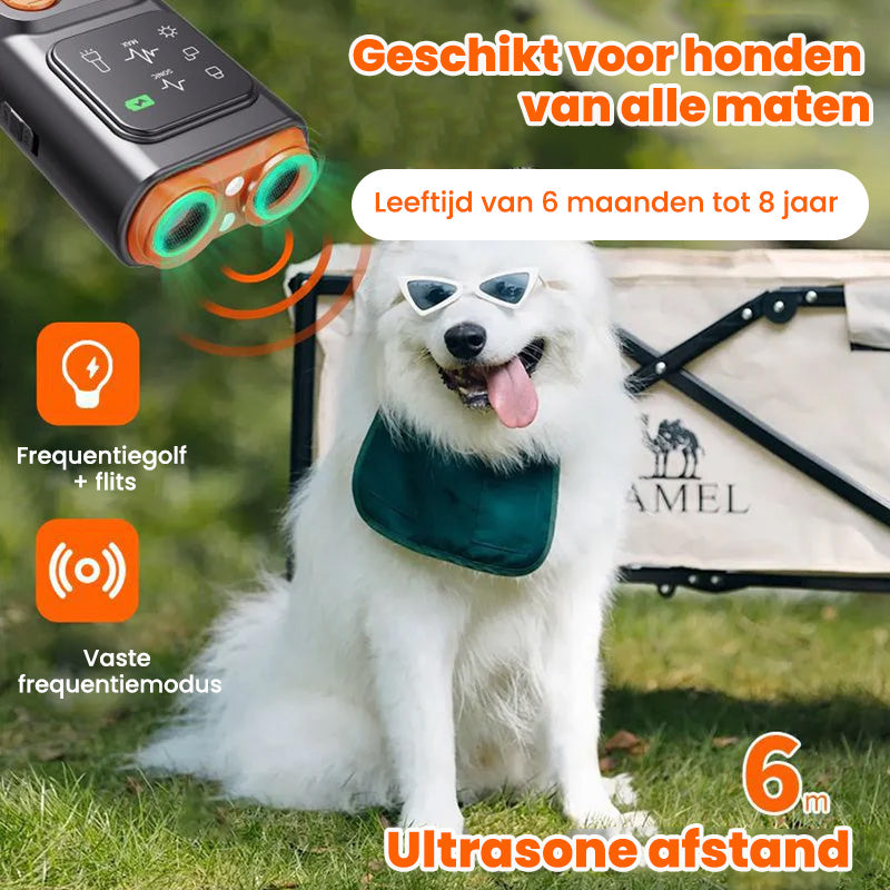 Ultrasoon hondentrainingsapparaat