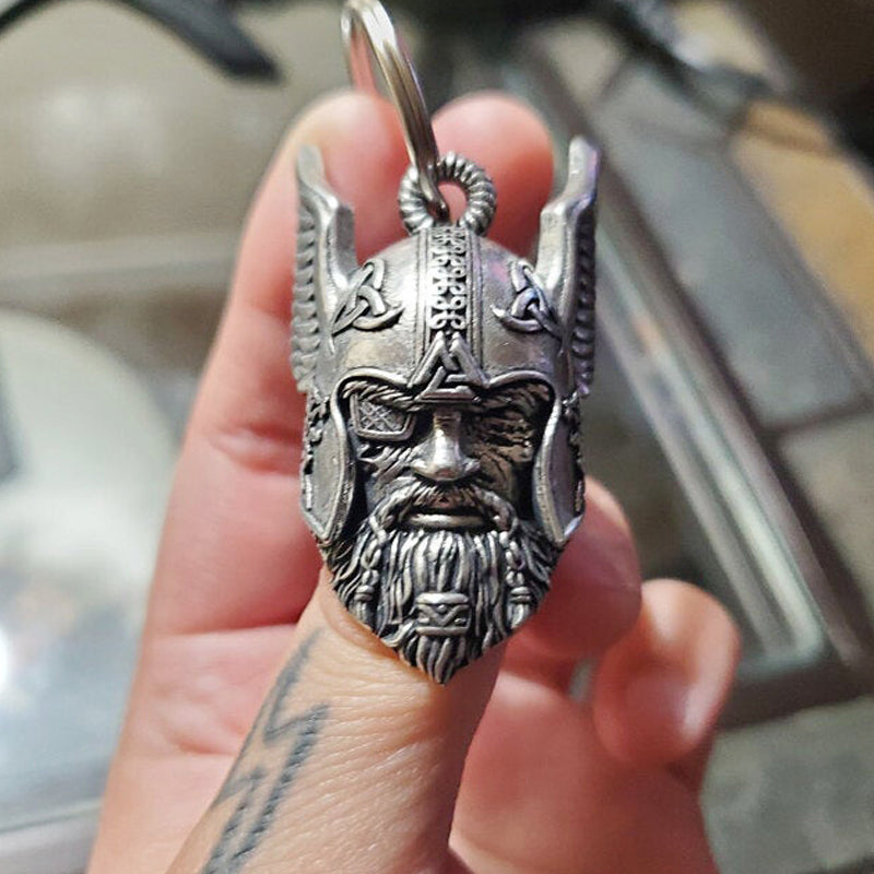 Viking God Guardian Ride Bell sleutelhanger