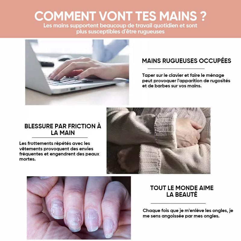 Huile de croissance nutritive pour les ongles