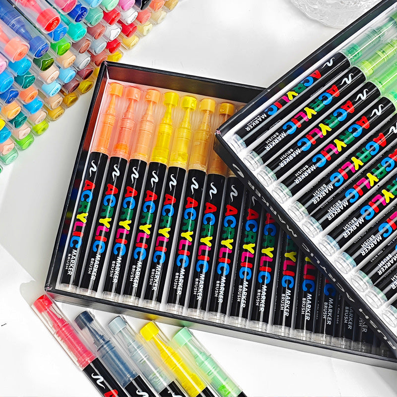 Marqueur acrylique liquide droit