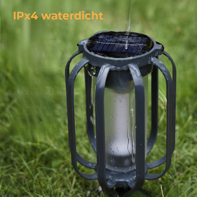 Solar lantaarn buitenlamp met 4 standen