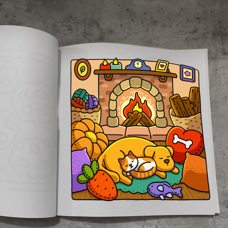 Kleurboek katten (40 pagina's)