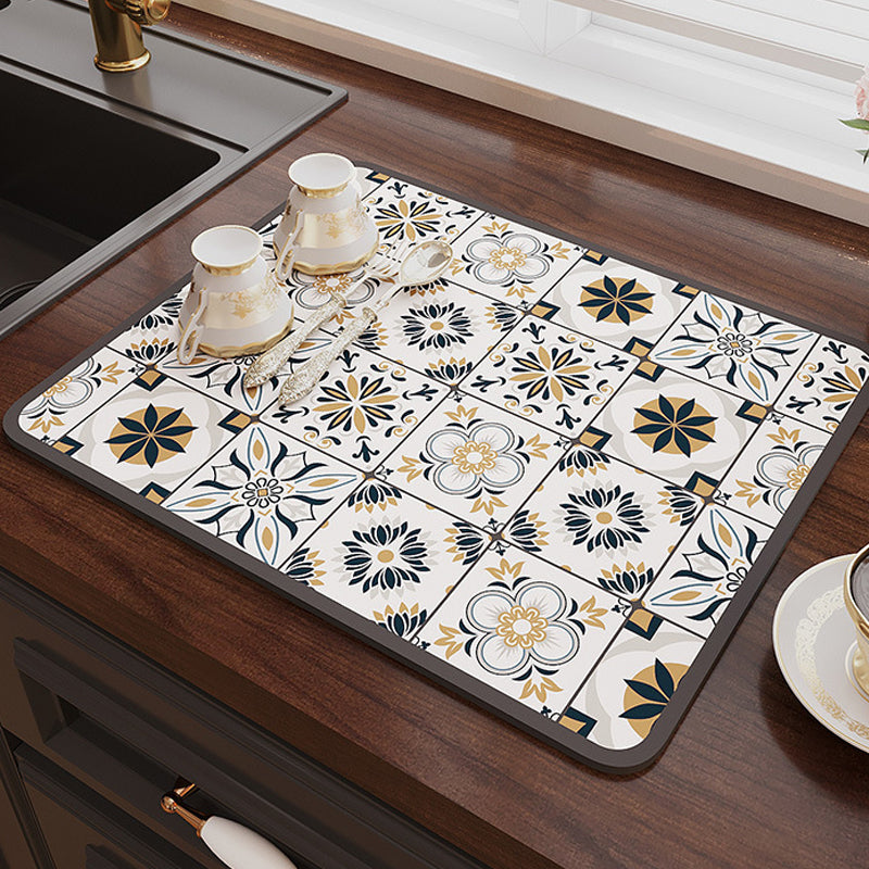 Dessous de verre absorbant rétro