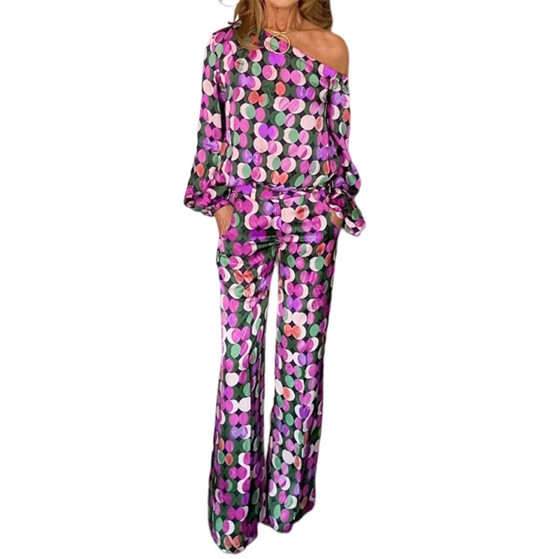 Ensembles de pantalons de chemise pour femmes