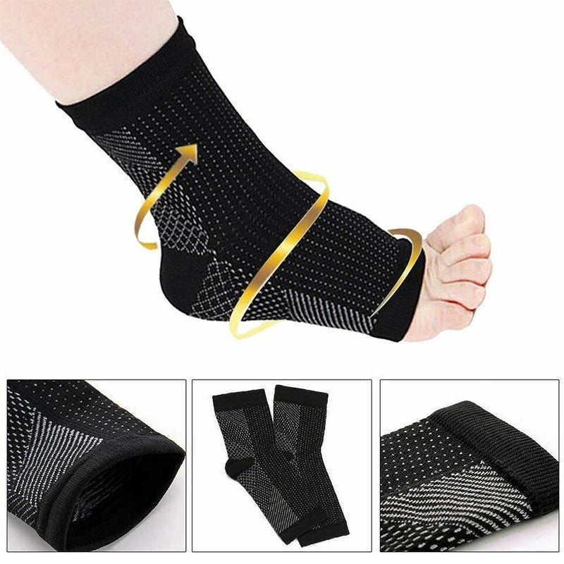 Chaussette de compression confortable pour les pieds anti-douleur