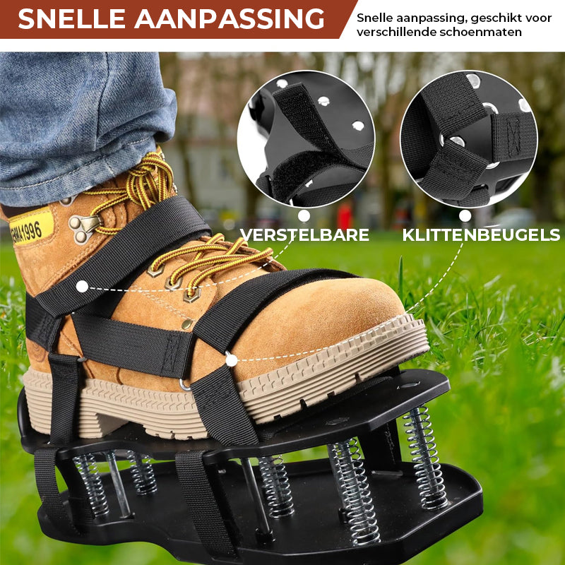 Gazonbeluchterschoenen voor gras