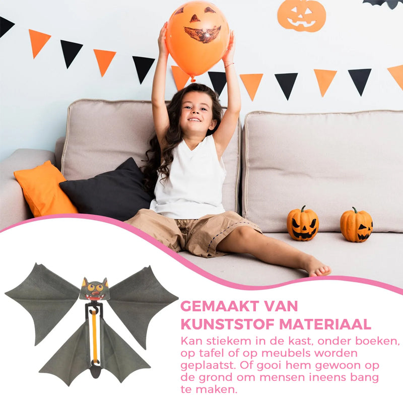 Grappige streken vliegende vleermuizen