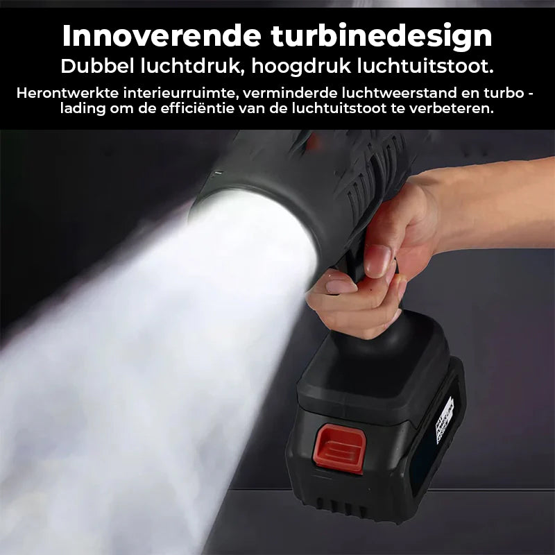 Draadloze turbineblazer
