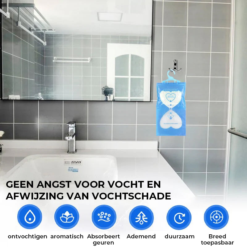 Ontvochtigingszak Droogmiddel