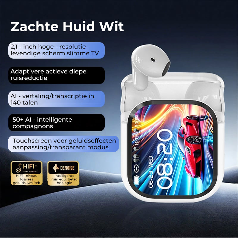 Kleurenscherm ruisonderdrukking vertaling headset