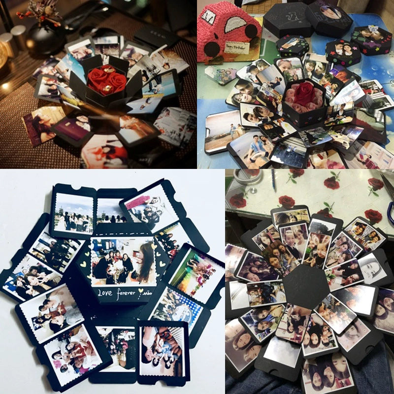 Album photo DIY Boîte Explosive