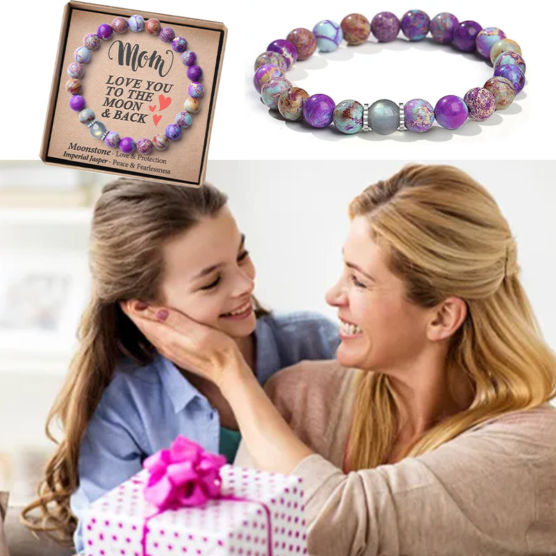 Natuurlijke edelsteen armband voor vrouwen