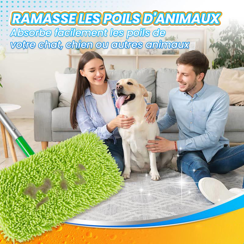Housses de rechange pour balai chenille pour le nettoyage des sols