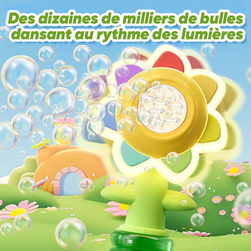 Machine à bulles Fleur Sept Couleurs