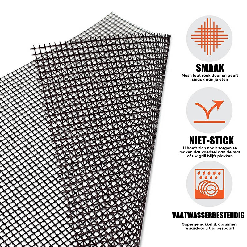 Herbruikbare non-stick PTFE-glasvezelmat