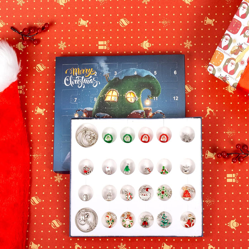 DIY 24 Dagen Kerst Aftelkalender Armbandenset