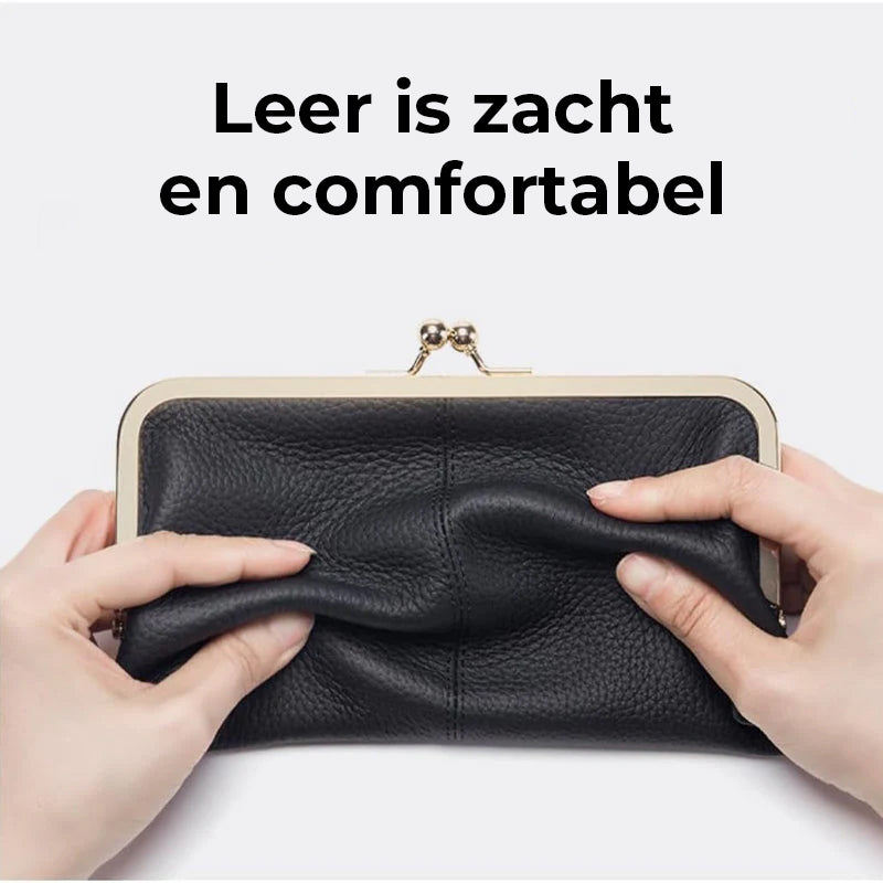 PU leren portemonnee met grote capaciteit