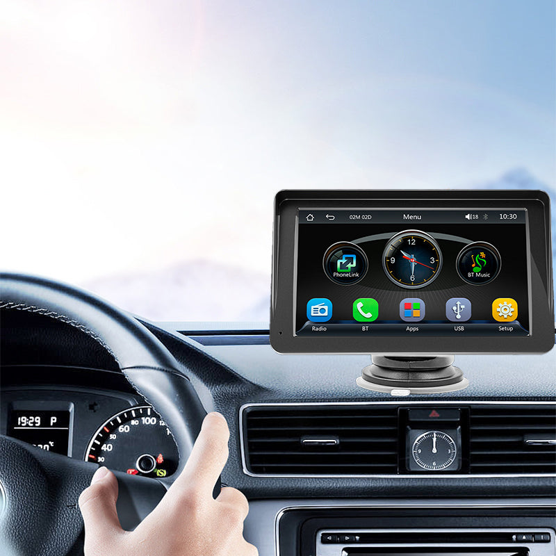 2025 Geüpgradede draadloze CarPlay-stereo met zuignap