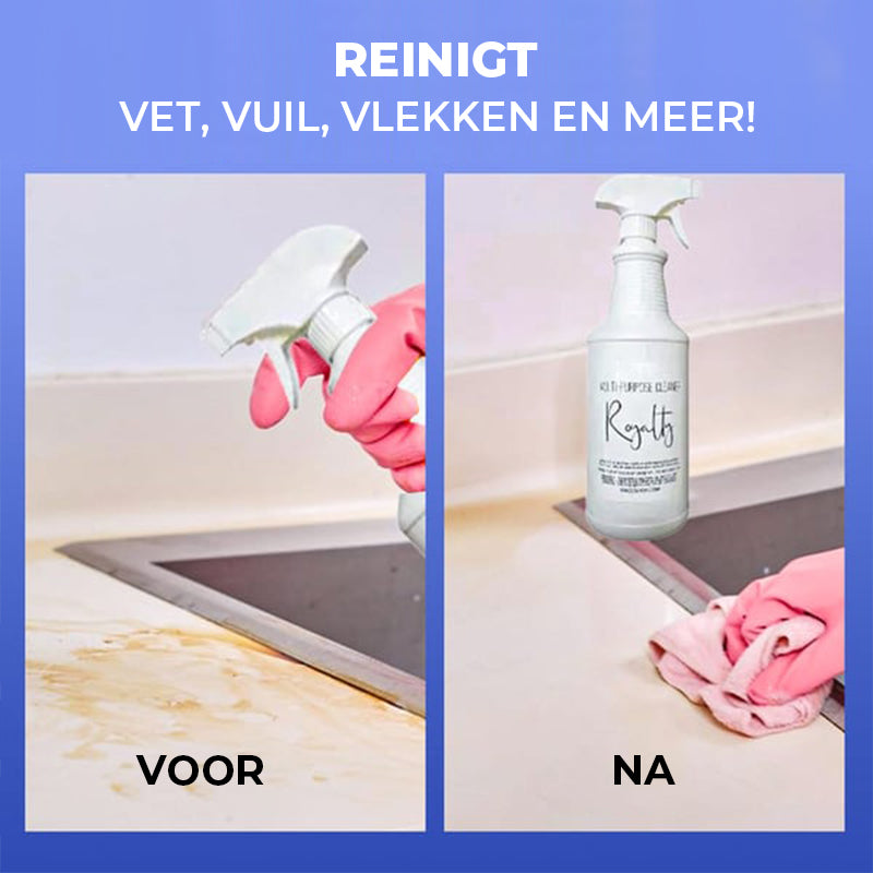 Multifunctionele reiniger voor huishoudelijk gebruik