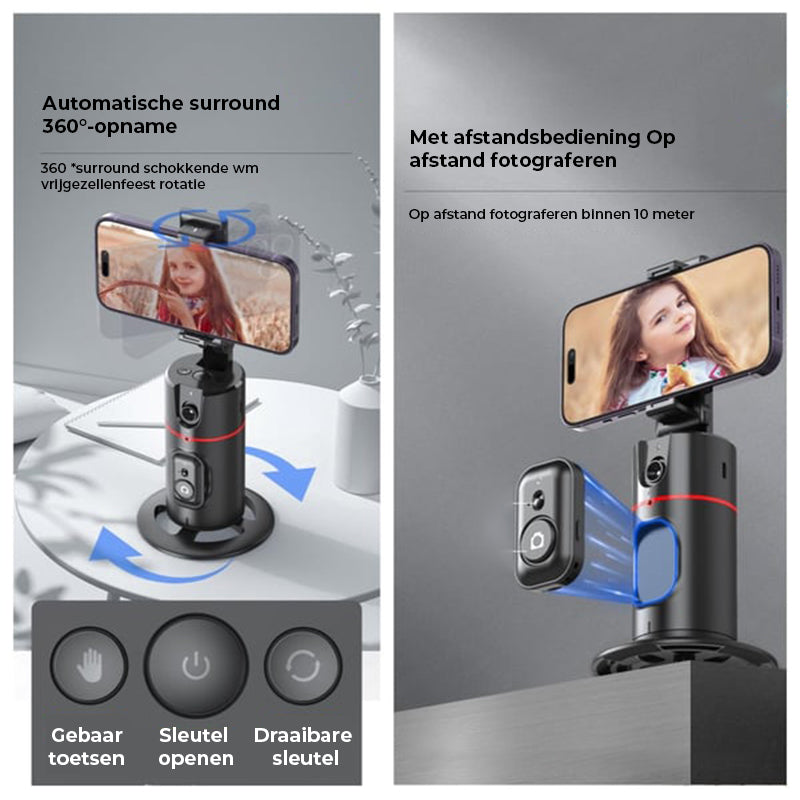 Auto Face Tracking Tripod Afstandsbediening