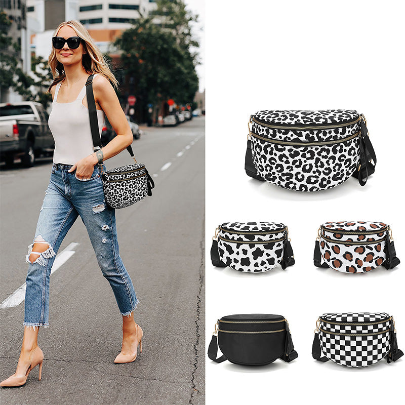 Sac à bandoulière tendance et polyvalent de grande capacité