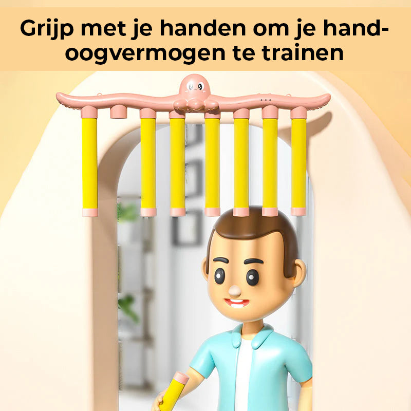 Reactie-uitdaging Octopus Stok Grijpspel