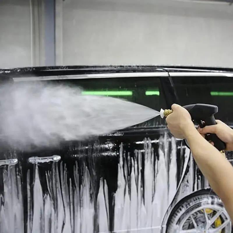Ensemble de pulvérisateur d'eau et de mousse haute pression pour voiture
