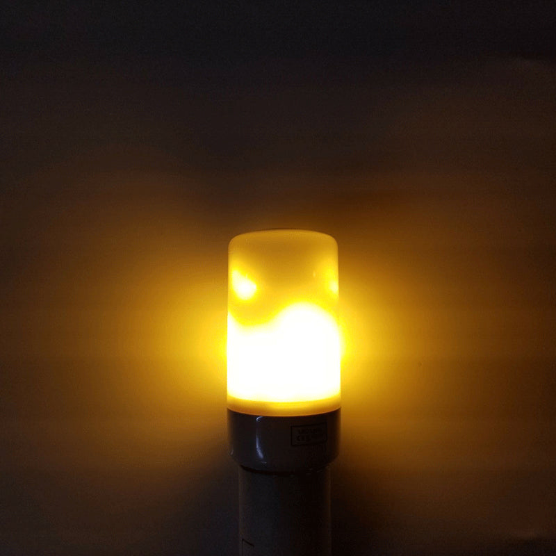 LED-vlameffect gloeilamp-met zwaartekracht detectie-effect