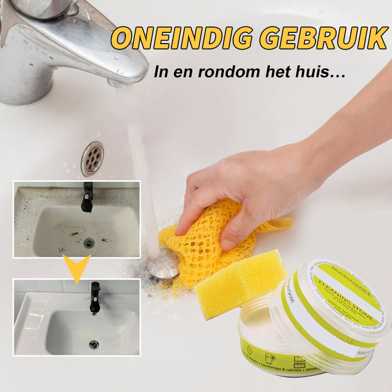 Milieuvriendelijke schoonmaaksteen