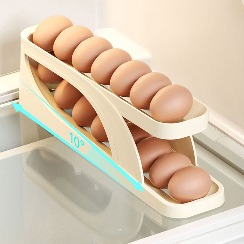 Nouveau distributeur automatique d'œufs à double couche et à enroulement