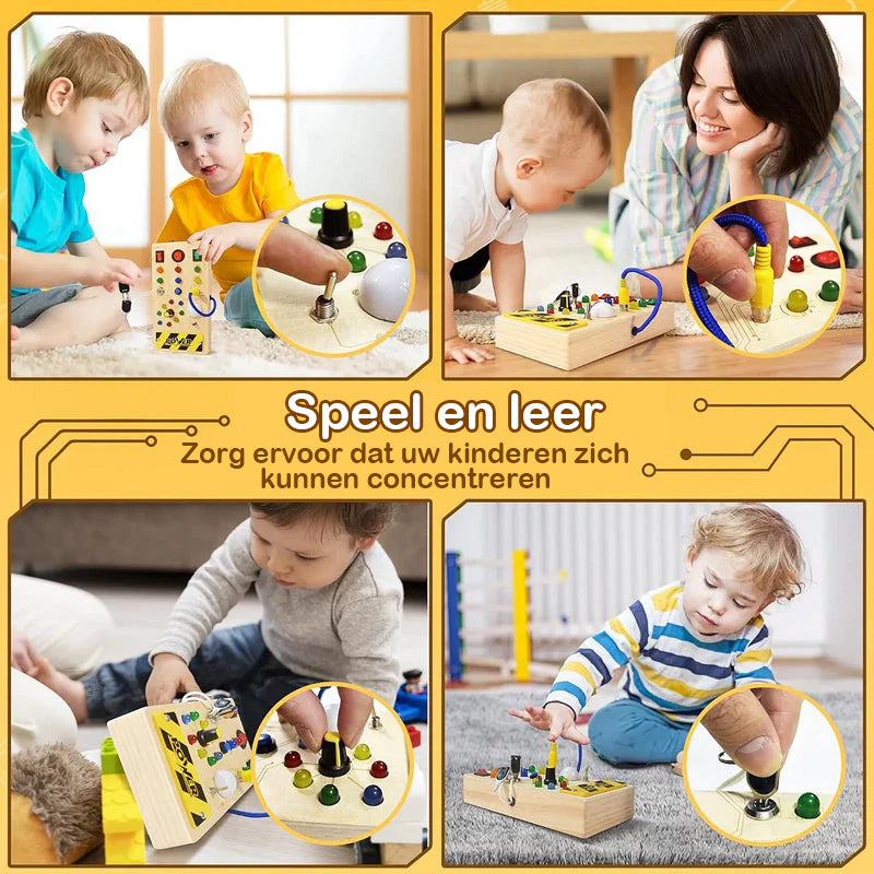 PEUTER BEZIG BORD